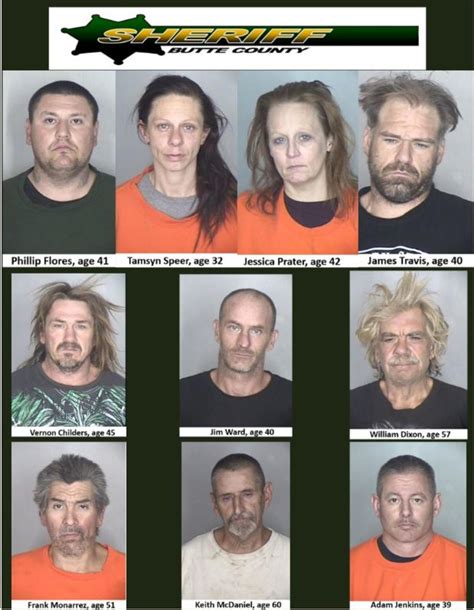 At approximately 410 p. . Oroville arrests